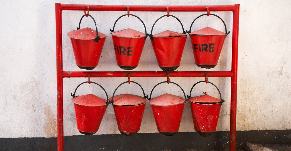 Fire Bucket Stand ,other Safety Equipments