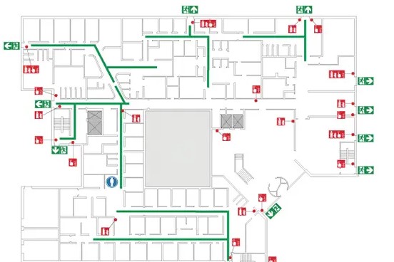 Fire Safety Audit & Emergency Escape Route Plan
